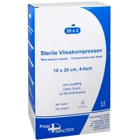 FINK & WALTER GMBH Vlieskompressen 10 x 20 cm