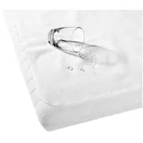 COFI 1453 Matratzenschoner Auflage Molton 70 x 90 cm weiß