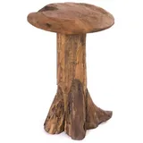 creedwood Hocker Teak 30 x 47 x 30 cm Beige