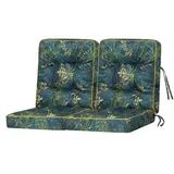 Bjird Bankauflage 120 x 60 x 5 cm grün 2 St.