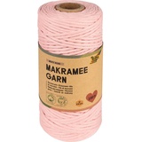 Folia Makramee Garn altrosa Misty rose