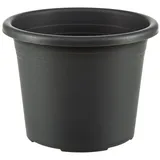 Dehner Cylindro Pflanzentopf Ø 50 cm Höhe 36 cm anthrazit