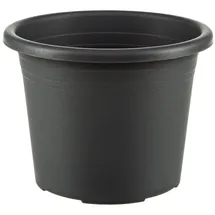 Dehner Cylindro Pflanzentopf Ø 50 cm Höhe 36 cm anthrazit