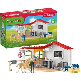 Schleich Farm World Tierarzt-Praxis mit Haustieren 42502