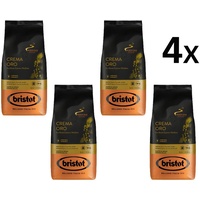 4x500g Bristot Crema Oro - Kaffee, ganze Bohnen | Mondo Barist | Siebträger