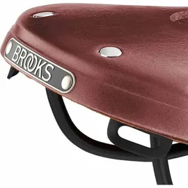 Brooks England B17 Narrow Carved 279 x 151 mm Braun
