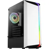 AeroCool Bionic (Mini ITX, mATX, ATX), PC Gehäuse, Weiss