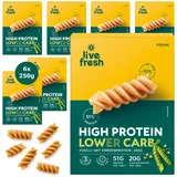 LiveFresh High Protein Pasta – Fusilli 1500 g Fertiggericht
