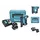 Makita DFN 350 RMJ Akku Stauchkopfnagler 18 V 15 - 35 mm mit 2 x 4,0 Ah Akkus + Ladegerät + Makpac