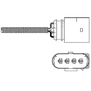 Delphi Lambdasonde Delphi ES20270-12B1