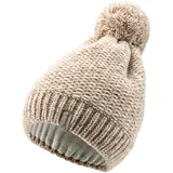 Sterntaler Strickmütze Multicolor in beige, – Gr.: 49 cm