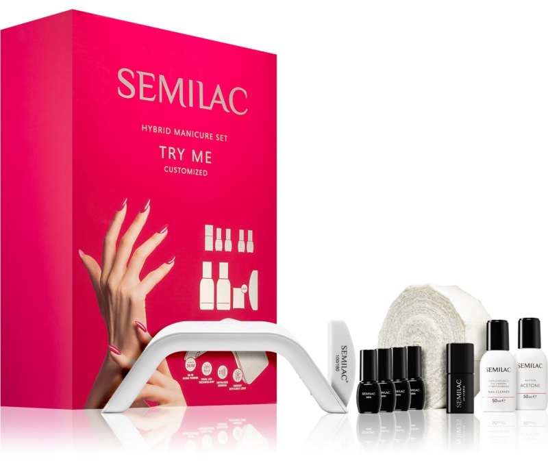 Semilac UV Hybrid Try Me Set für die perfekte Maniküre