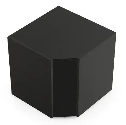 Brabura CT 90 Eckmodul - Nero Zimbabwe / Anthrazit