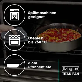 Livington Titan Pan Pfannen-Set 2-tlg. 28 cm + 20 cm