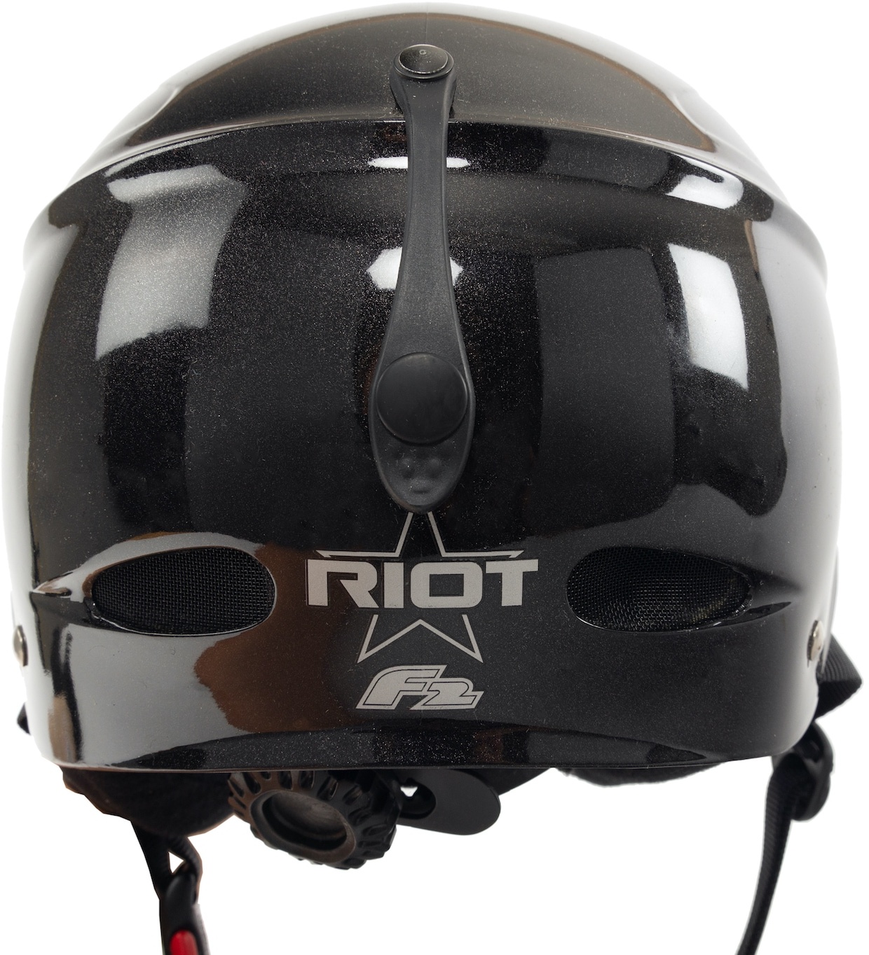 Riot Snowboardhelm F2 Skihelm klein schwarz helm helmet leicht, Helm Größen Dirty Dog: XS