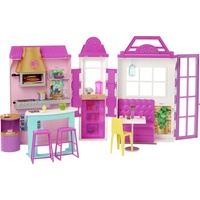 Barbie GXY72 - Restaurant 6 Spielbereiche, über 30 Teile,