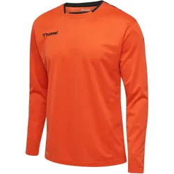 hummel Authentic Polyester langarm Trikot Herren fire red M
