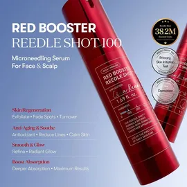 VT COSMETICS Red Booster Reedle Shot 100 Gesichtsserum 50 ml