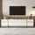 modfu TV-Schrank Lowboard 180x40x38 cm Weiß MDF/Spanplatte