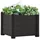 vidaXL Garten-Hochbeet PP Anthrazit 43x43x35 cm