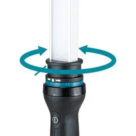Makita Stableuchte Kunststoff 1.700 lm Blau/Schwarz ohne Akku