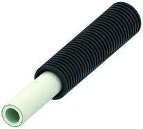 Tece logo Verbundrohr PE-RT/Al/PE-RT im Wellschutzrohr Dim. 25, Rolle 25 m, 8705225 8705225