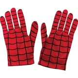 Metamorph Kostüm Spider-Man Handschuhe, Rote Stoffhandschuhe im Look des Spidey Superhelden rot