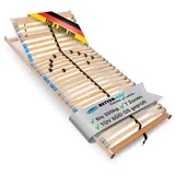 Betten-ABC MaDeRa 7-Zonen-Lattenrost 3 verschiedene Ausführungen, zur Selbstmontage, Größe: 120x200 cm, Schlafzimmer, Lattenroste