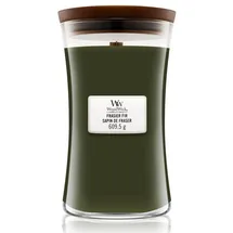 Woodwick Frasier Fir Duftkerze 610 g grün