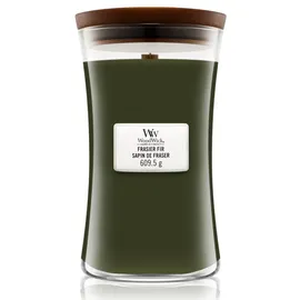 Woodwick Frasier Fir Duftkerze 610 g grün