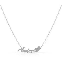 Firetti Namenskette »Schmuck Geschenk Silber 925 Halskette mit deinem Namen« Firetti silberfarben