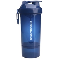Smartshake Unisex – Erwachsene O2GO Trinkflasche, Navy Blue