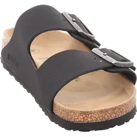 Birkenstock Arizona Vegan Birko-Flor Nubuk schmal schwarz 38