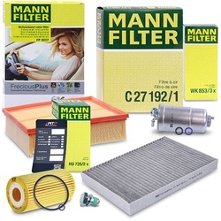 Mann-filter Inspektionspaket Filtersatz SET B für Audi