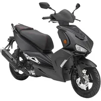 LUXXON Motorroller LUXXON "F18", schwarz (schwarz, schwarz), Motorroller &