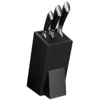 Navaris Messerblock aus Akazienholz mit Borsteneinsatz