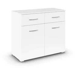 rauch Kommode »Aditio« - 93x42x81cm - weiß - Holz / Holz