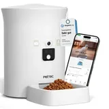 Pettec Cam Buddy inkl. automatischer Futterautomat für Katzen und Hunde