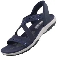SKECHERS summer sparkle Damen, blau, Gr. 38 EU