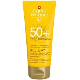 Louis Widmer All Day Milch unparfümiert LSF 50+ 100 ml