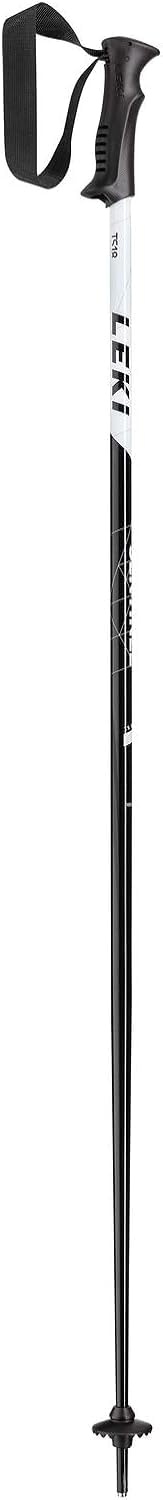 LEKI Sentinel Skistock Skistöcke für Erwachsene Collection 2023/24 (135 cm, Black-White)