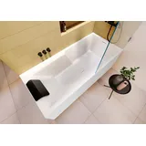 Riho Still Shower Rechteck-Badewanne, PlugPlay-Variante, mit & Play Badewanne 180 x 80cm Ausführung: rechts
