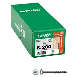 SPAX Tellerkopf T-STAR plus T40 8x200mm, 50er-Pack (0251010802005)