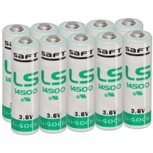 Saft Lithium 3,6V AA 10 St.