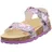 superfit Fussbettpantoffel Lila/Mehrfarbig 34