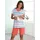 Sieh an! Shorty Pyjama-Shorts Orange 52/54
