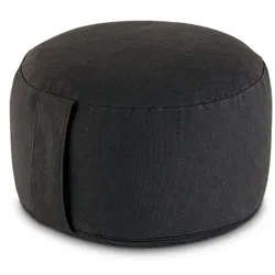 Bodenkissen Fußkissen Yogakissen Meditationskissen Augenkissen Sitzkissen rund ø31xH20cm Bezug waschbar