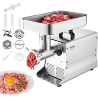 Vevor Kommerzieller Fleischwolf Silber