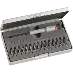 Facom Sortiment MICRO-TECH® - Bits Serie 0, Bithalter Kunststoffkasten, 16-tlg.