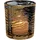 creativ home Teelichthalter LEOPARD Glas Gold